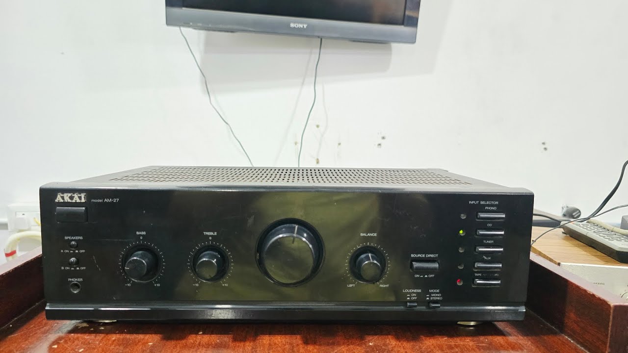 AKAI Stereo Integrated Amplifier AM-27/For Sale/Infinity Audio/Contact 94433 70602 