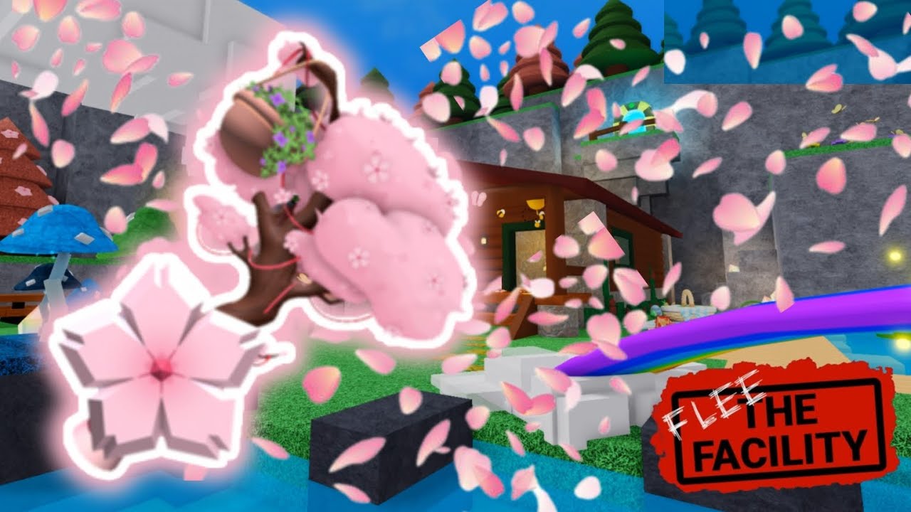 Testando a Marreta Cherry Blossom (Sakura) - Flee The Facility • Roblox