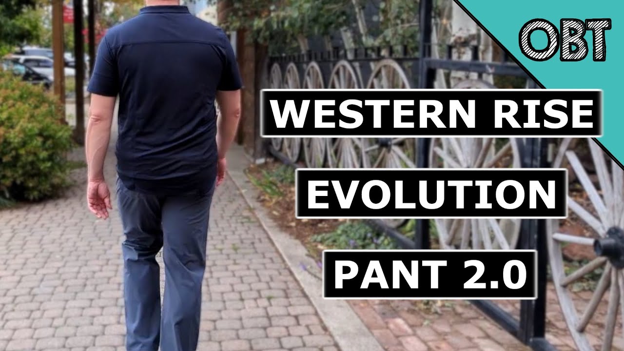 Western Rise Evolution Pant 2.0 (Lightweight Travel Pants - 38