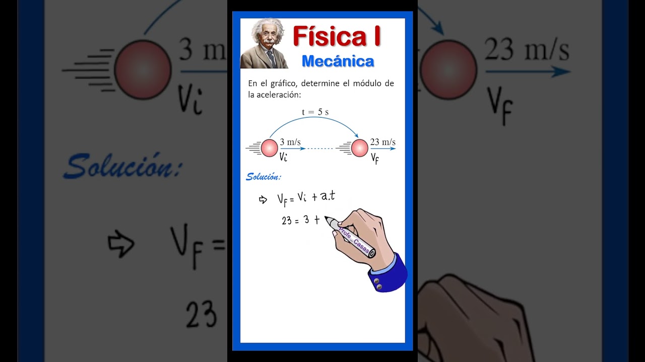 F&Iacute;SICA 1 - MEC&Aacute;NICA #fisica #mecanica