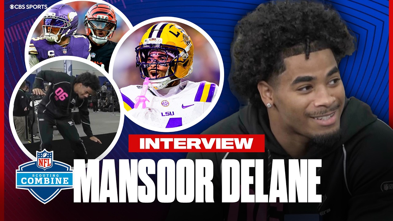 Mansoor Delane NFL Combine Interview: Ray Lewis dance, locking down NFL receivers, draft night plans