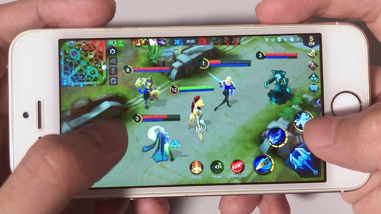 Mobile Legends On iPhone 5s in 2020 - Gaming Performance Test