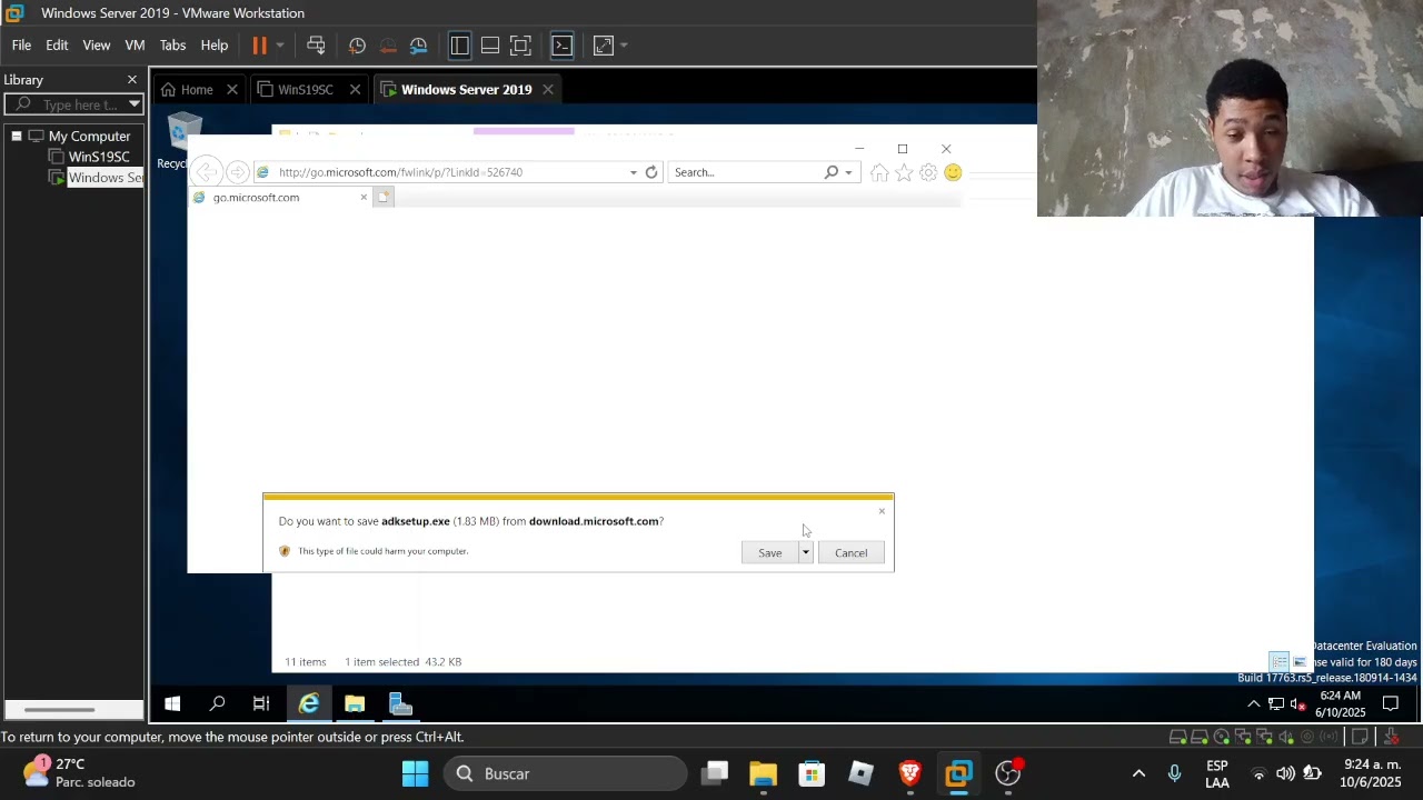 1.3 Crear un Nano Server VHD con win server 2016