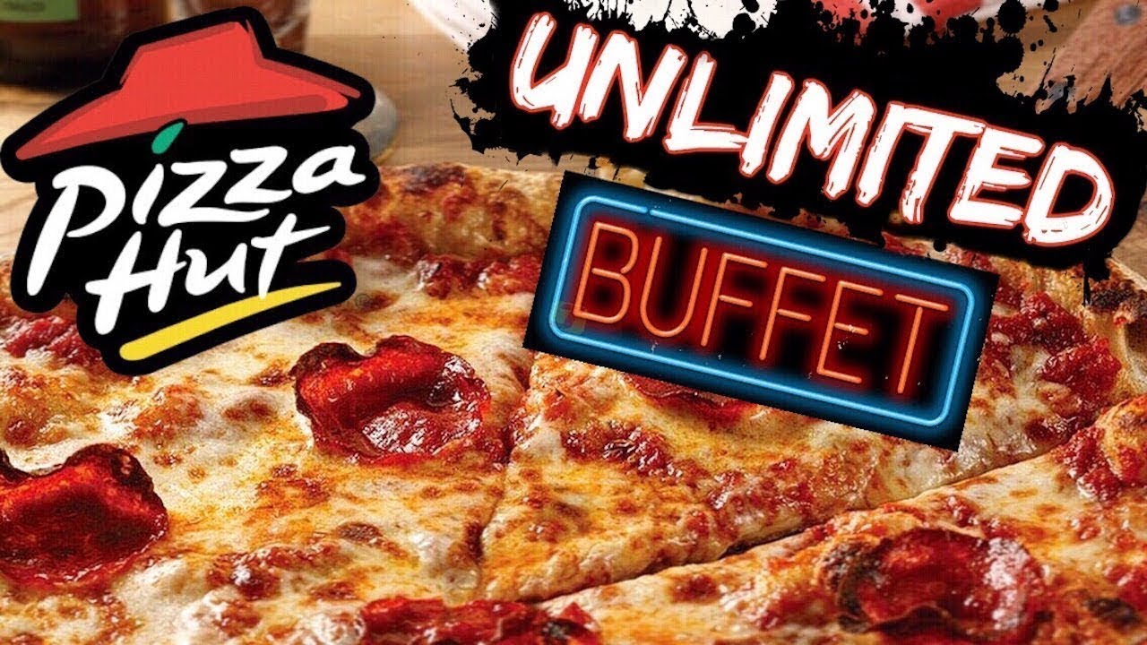 BUFFET PIZZA HUT COMIENDO TODO LO QUE PUEDA ( cuanto puedo comer ) IVANFOOD