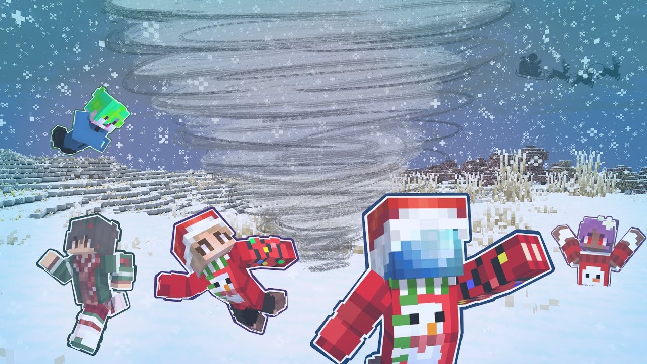 We survived a Naturally Festive Disasters mod!