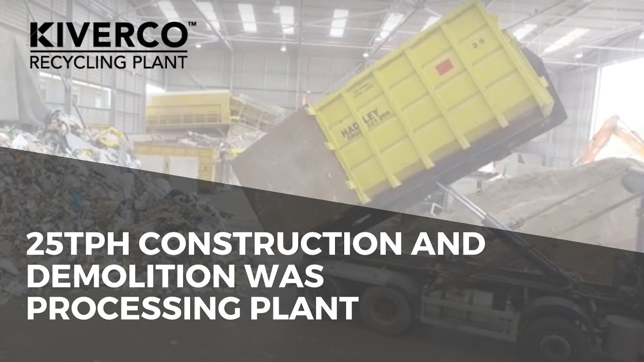 Kiverco Bespoke Plant. Client: Hadleys. Location: Berkley, UK. Application: C&D.