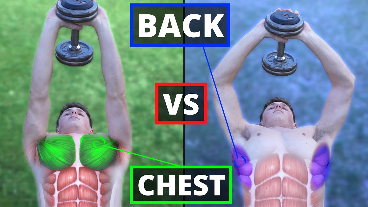 How To Dumbbell Pullover For Chest & Back Growth (NOT THE SAME!!!)
