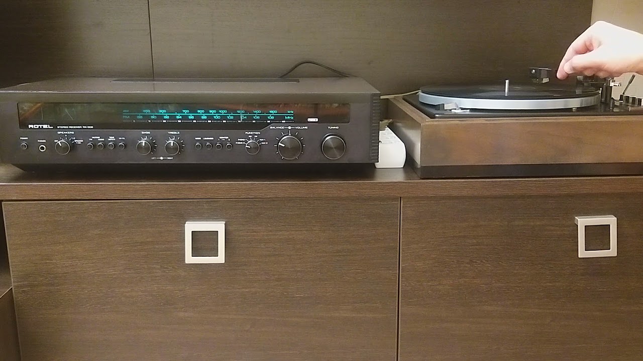 Rotel RX-602+Elac Miracord 50H