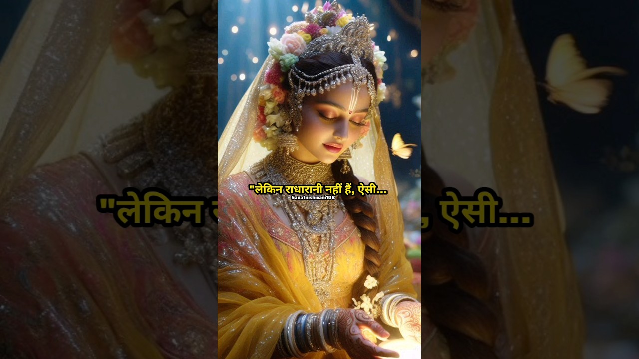 Sirf kripa krna janti hai hmari radharani 🥰 #shorts #radharani #radha #radhakrishna #status #yt