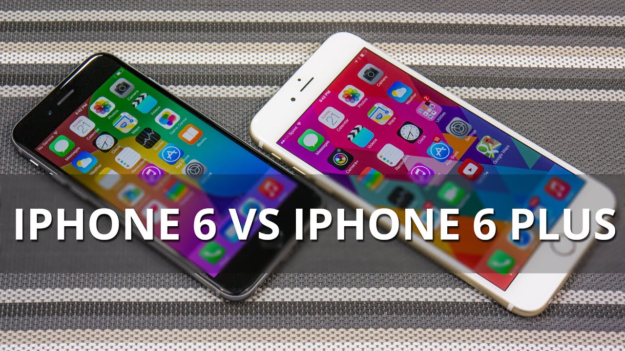 Apple iPhone 6 vs Apple iPhone 6 Plus