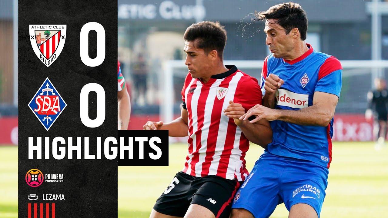 ⚽ Resumen I Bilbao Athletic 0-0 SD Amorebieta I Laburpena I Primera Federación J38