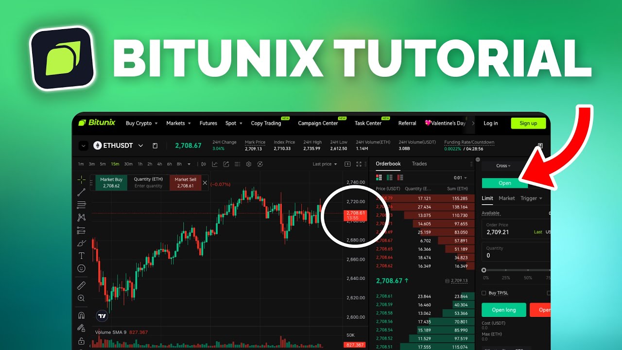 Как торговать на Bitunix (руководство для начинающих)