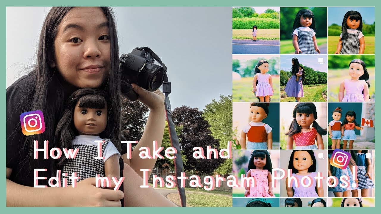 HOW I TAKE AND EDIT MY DOLL INSTAGRAM PHOTOS! | TIPS N TRICKS