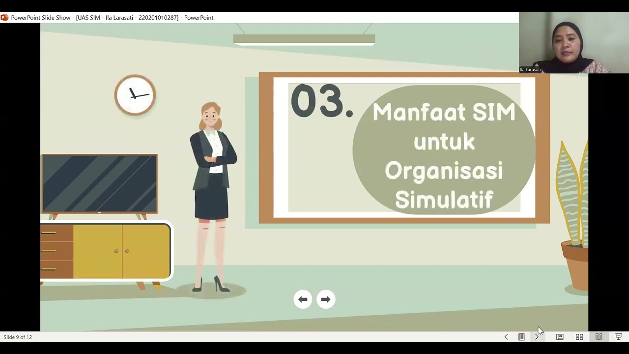 Video Presentasi UAS SIM