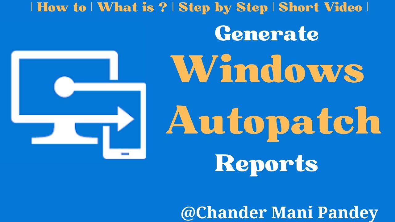 Windows Autopatch Quality Updates Reporting