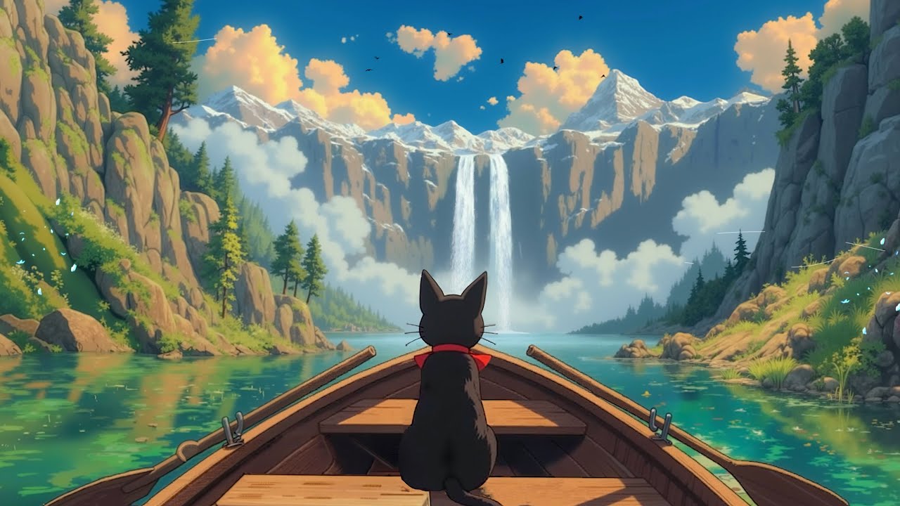 Спокойное пространство с JiJi | Lofi Deep Focus для учебы/работы/отдыха.
