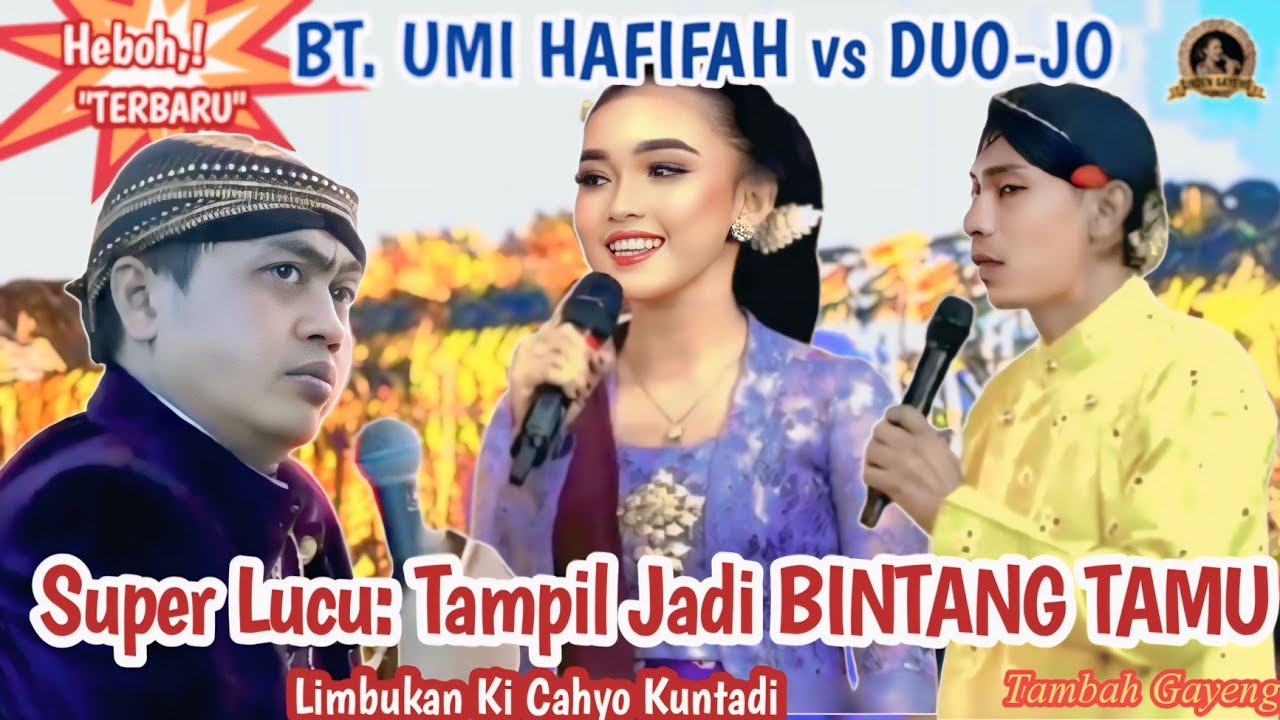 HEBOH⁉️ UMI HAFIFAH/Ratu PODANG KUNING Jadi Bintang Tamu | #limbukan Ki Cahyo Kuntadi @SindenGayeng