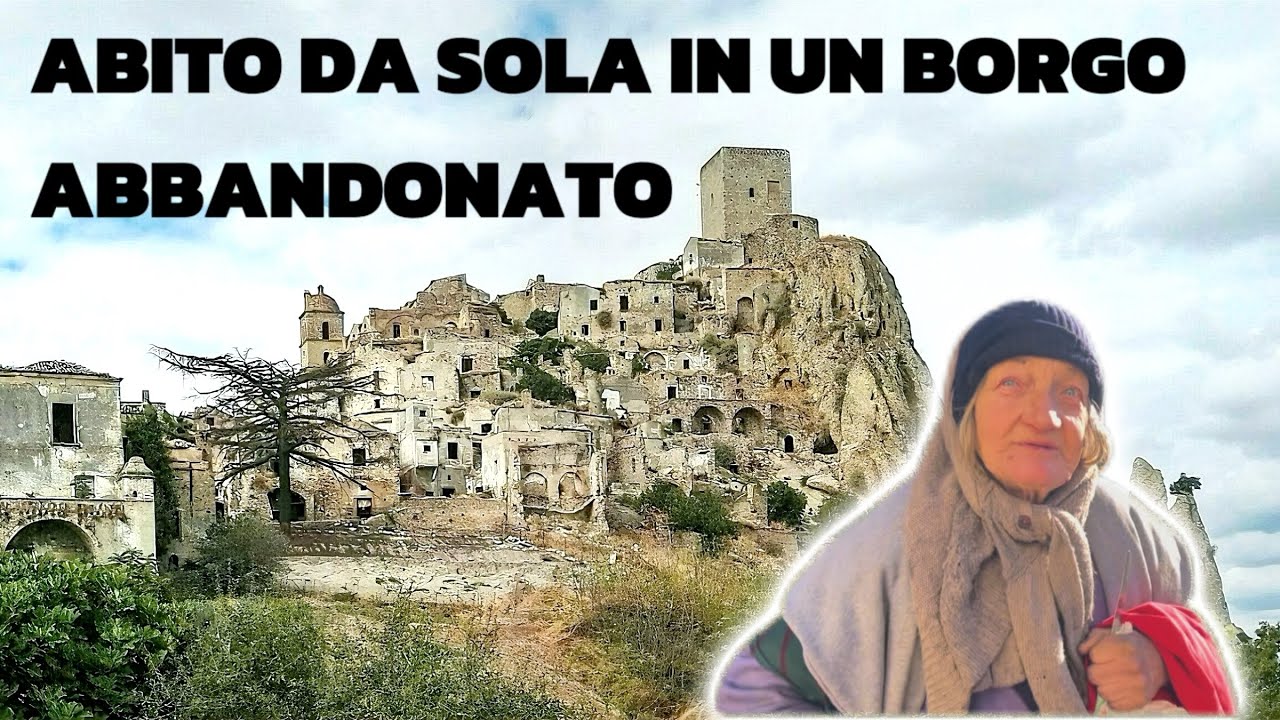 QUESTA SIGNORA ABITA IN UNA CASA SENZA LUCE ED ACQUA