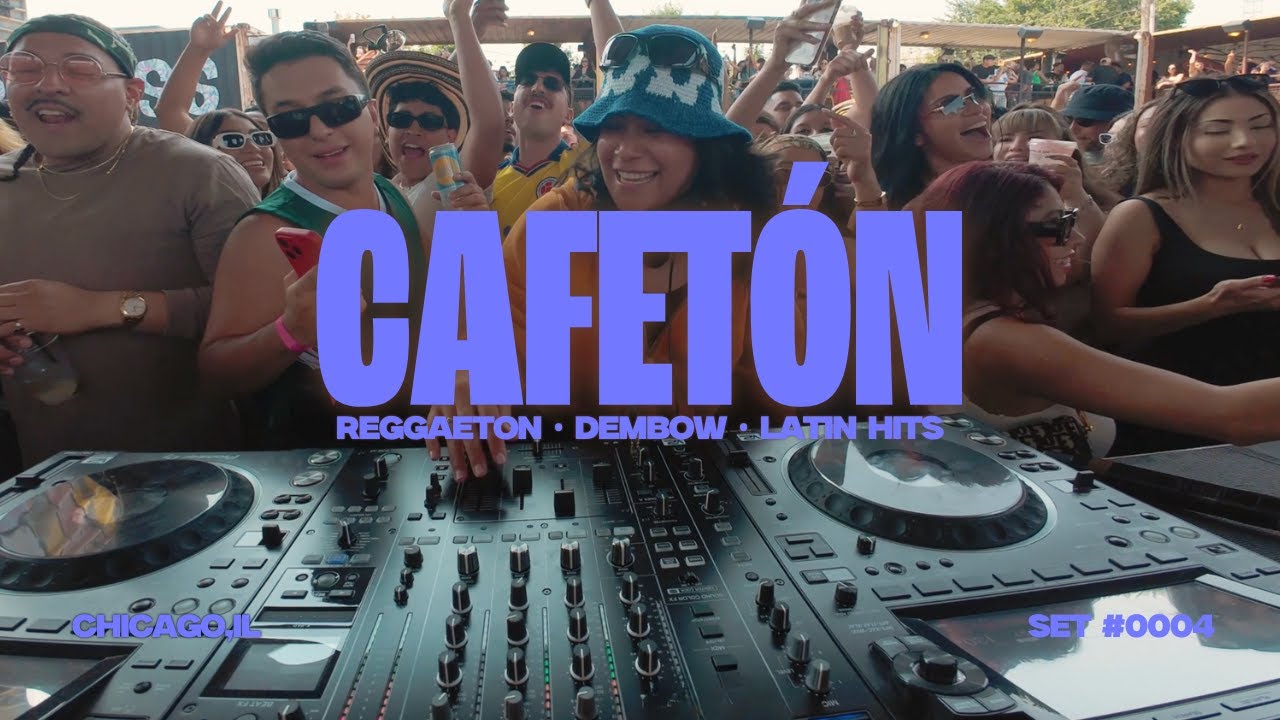 Reggaeton, EDM & Latin Vibes | Cafetón Chicago Live DJ Mix 2025 | DJ MIRIAM