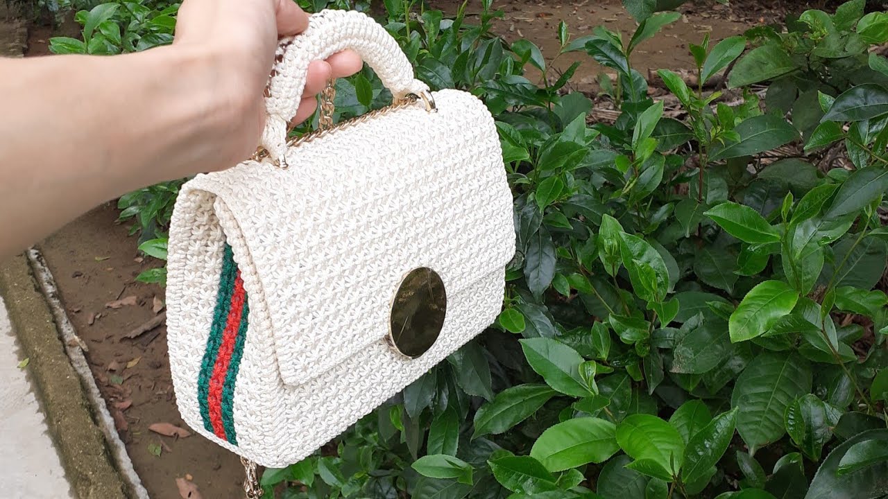 Hướng dẫn túi thêu trên canvas (phần 3)