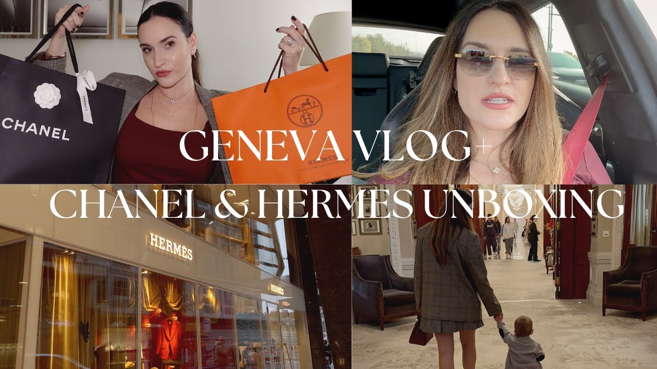 GENEVA VLOG | Meet my son | Chanel & Hermes Unboxing | Day in Lausanne