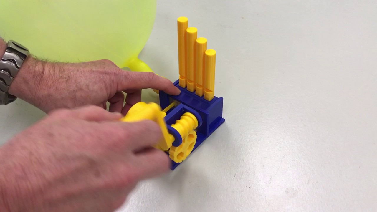 Four 3D Printed Whistles