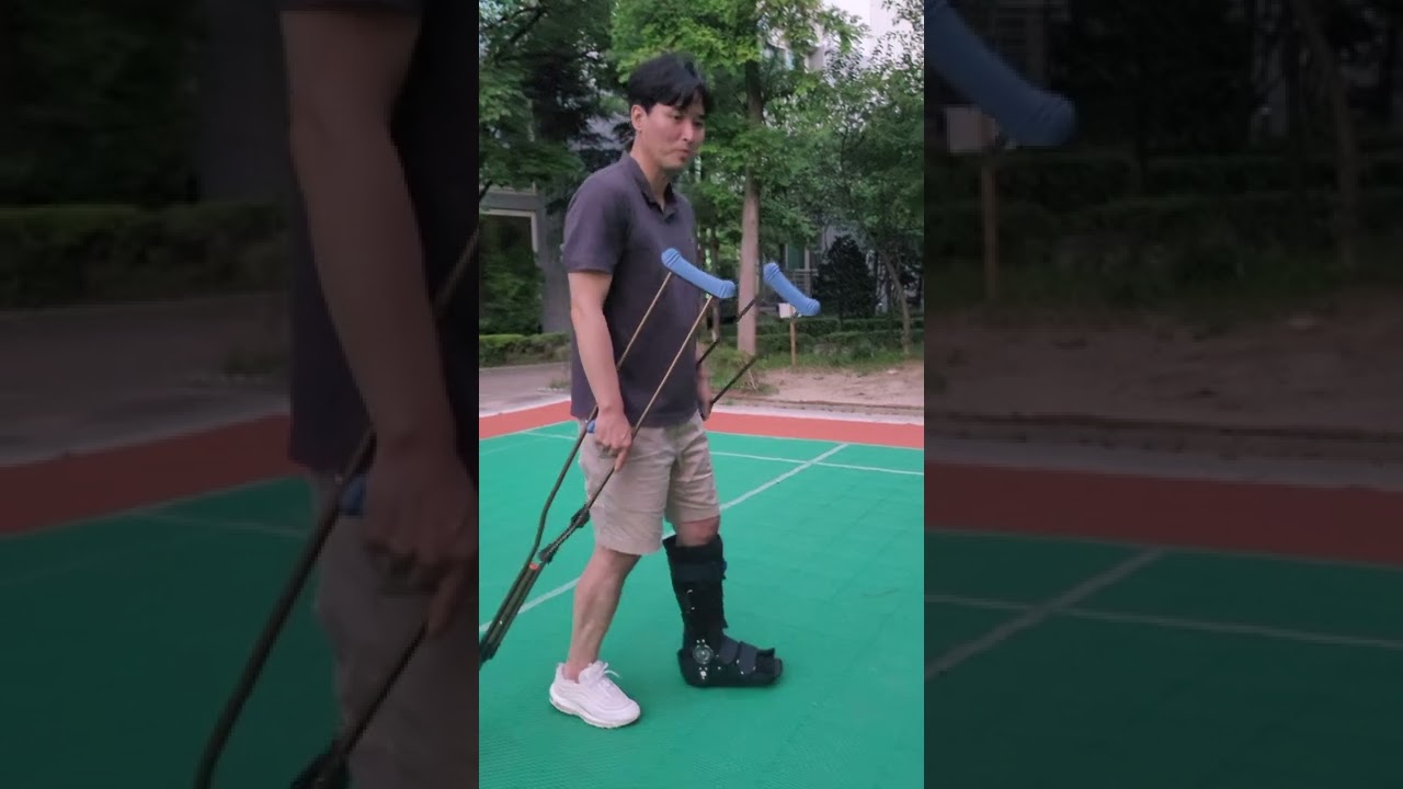 아킬레스건 파열 수술후 7주차+1일