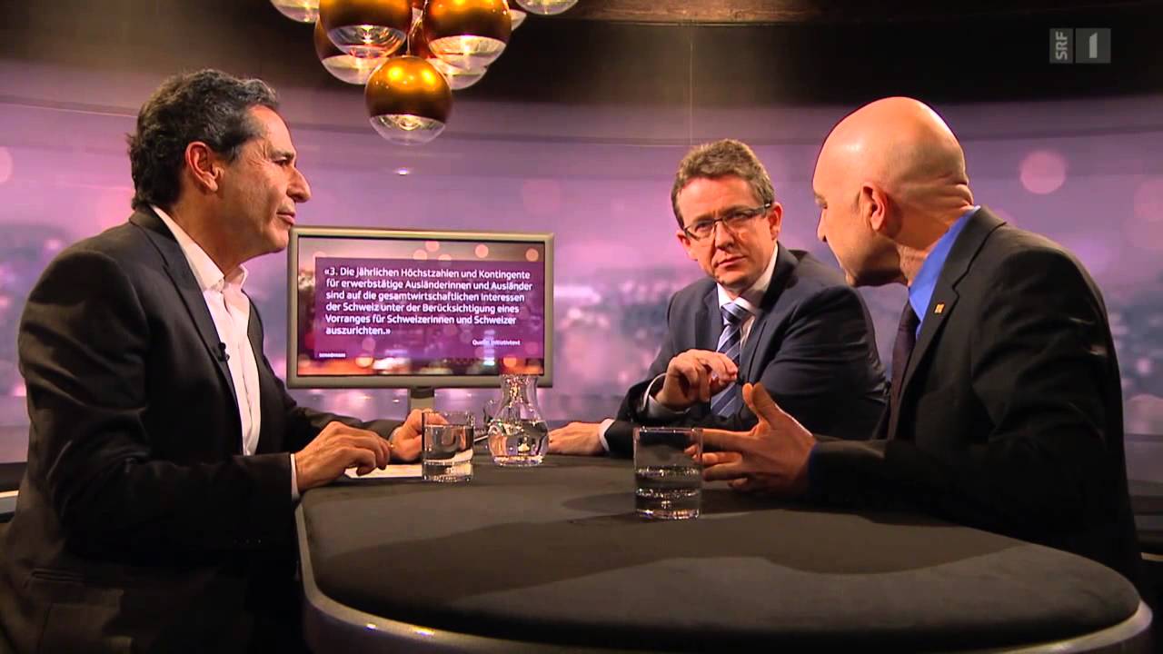 Streitgespräch zur Masseneinwanderungsinitiative - Schawinski vom 3. Februar 2014