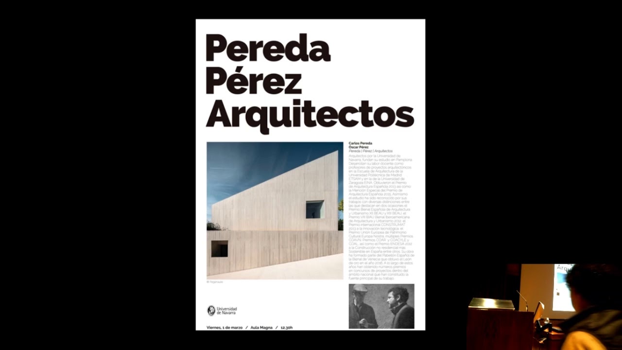 Conferencia Pereda Pérez 