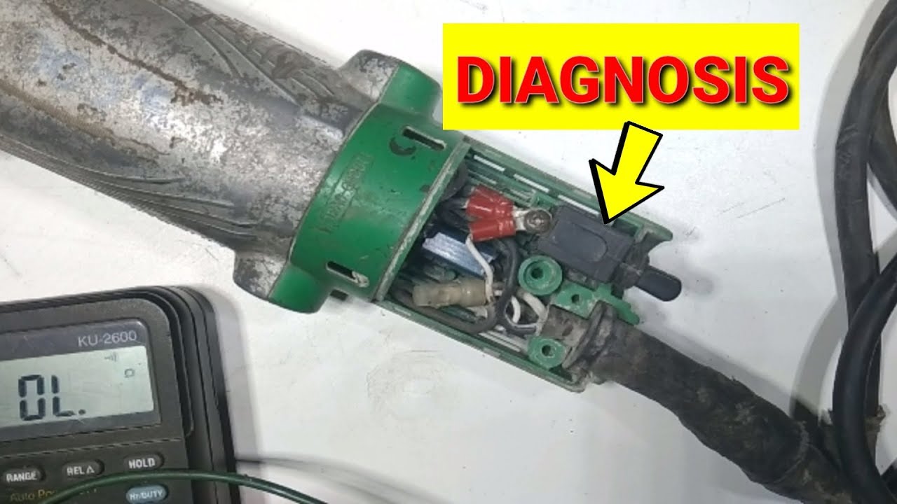 Sira ang switch ng hitachi angle grinder