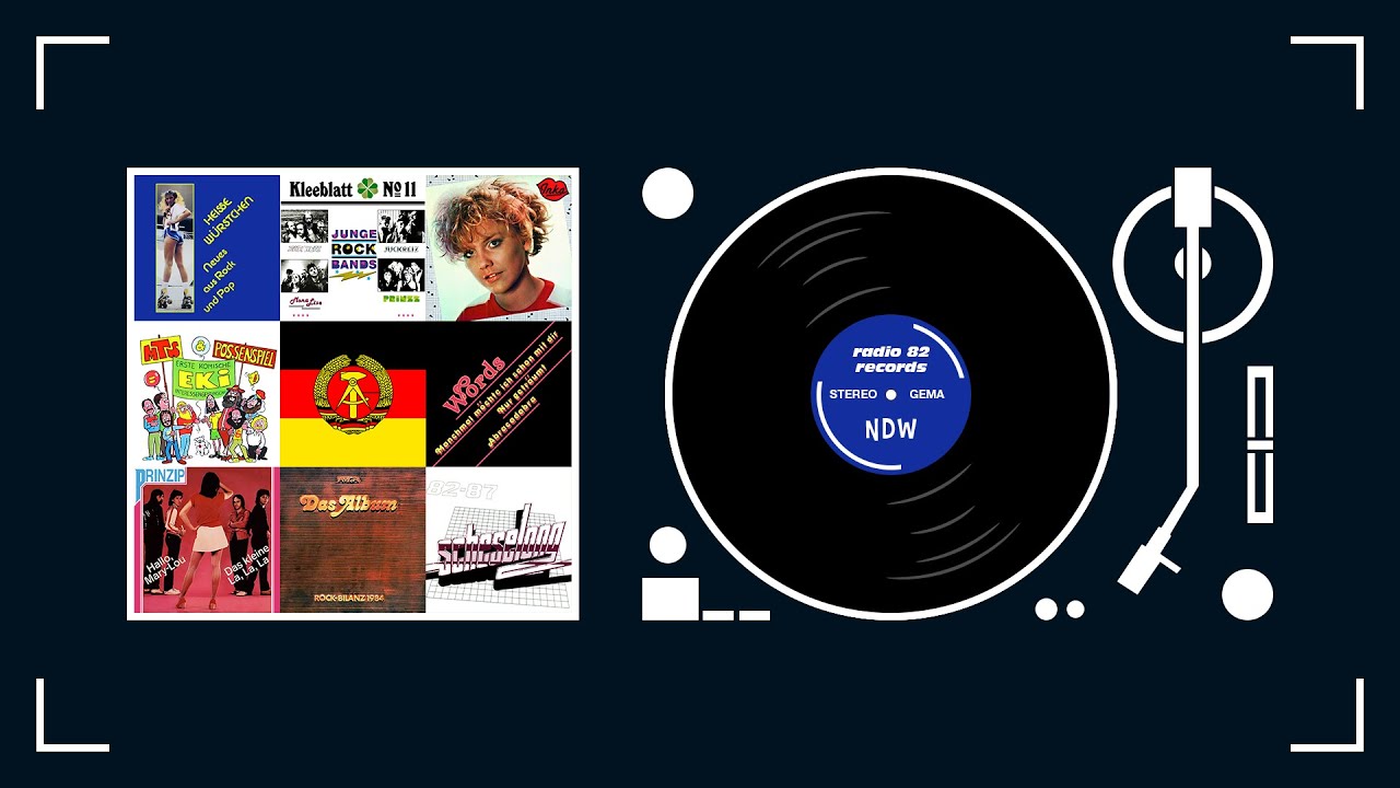 Neue Deutsche Welle: NDW vs. DDR Mix 1 (1981-1984 / HQ)
