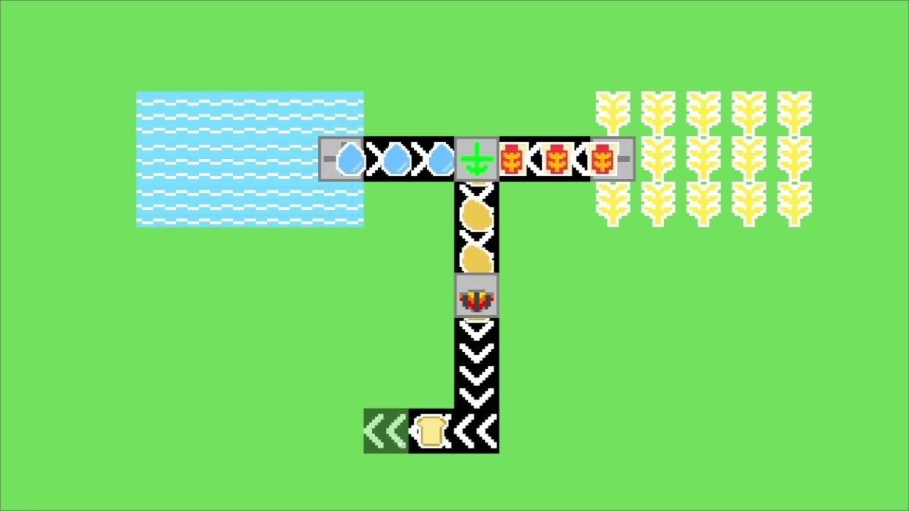 a factory management game