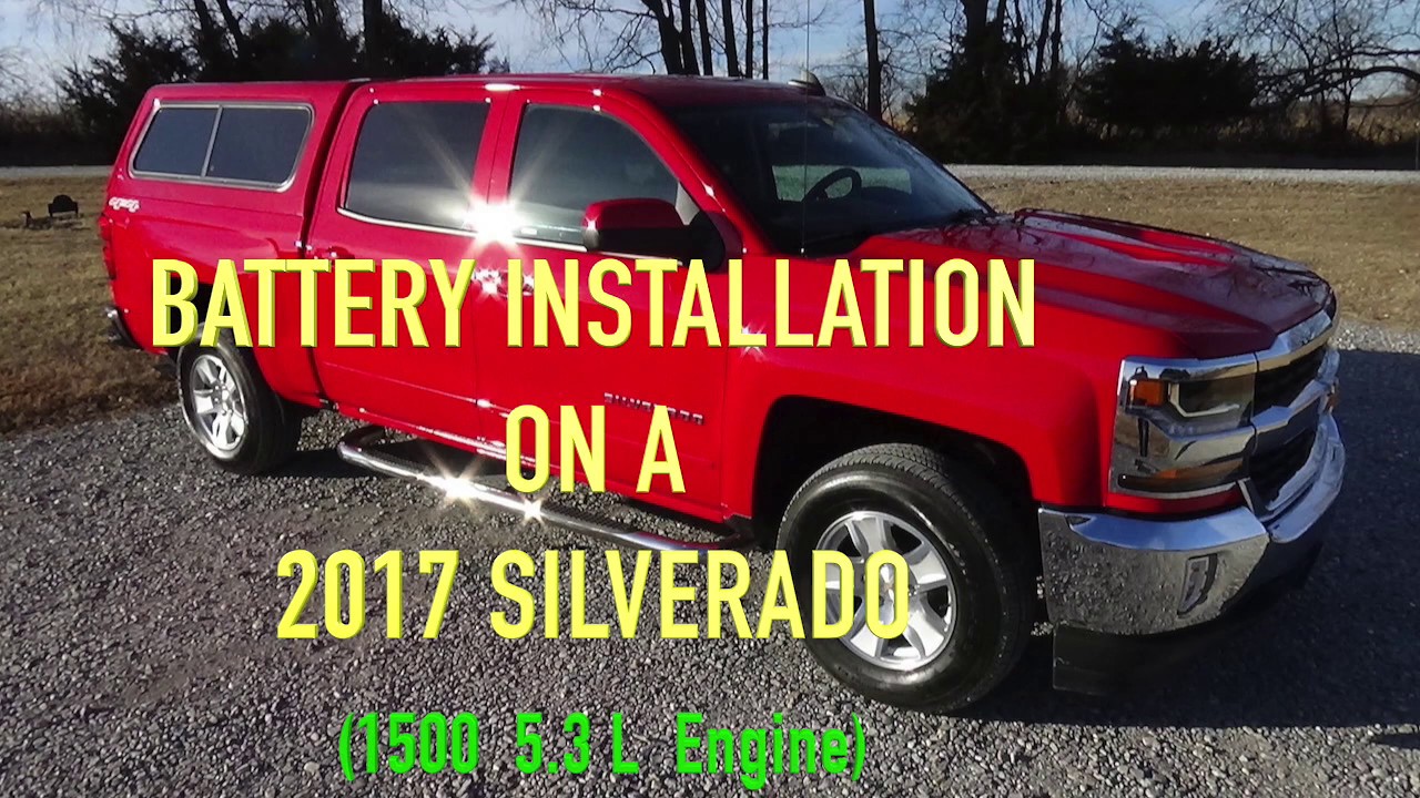 Замена аккумулятора Silverado 2017 года — как установить