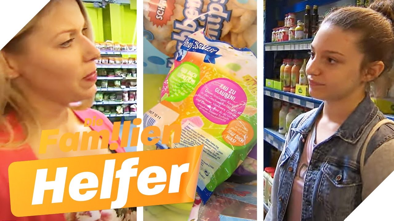 Einkauf-Nachhilfe: Was darf Diabetikerin Gwendoline (12) alles essen? | Die Familienhelfer | SAT.1
