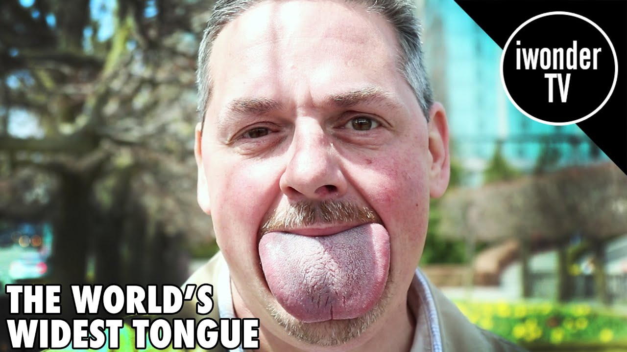Guinness World Record Holder Has The World's Widest Tongue