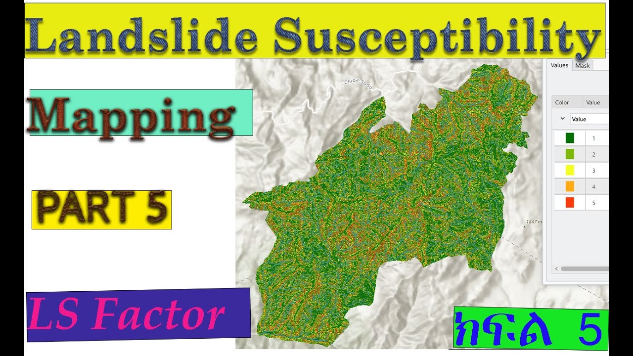 Landslide Susceptibility Mapping || PART 5: LS Factor #ArcGIS Pro : #ebs