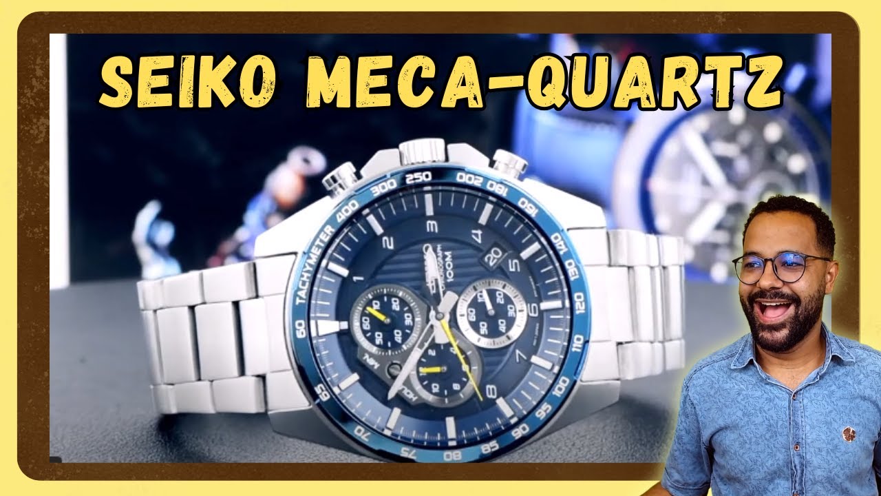Seiko Cronógrafo Meca-Quartz, 8T67 E 8T63 Avaliação Técnica Ezequias Relojoeiro