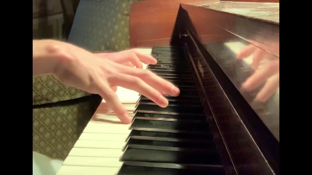 That one sensation when you get home after like six hours of doing nothing and play piano badly
