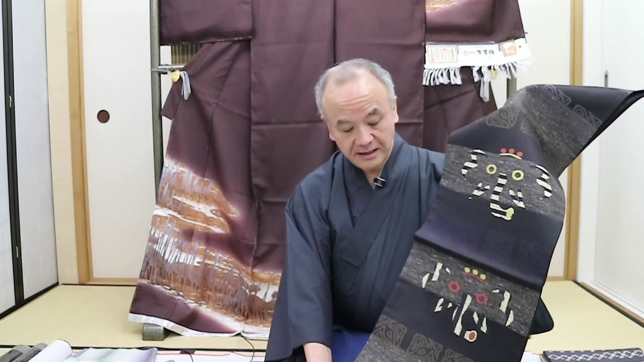 【今日から始める 安心 きもの】『着物の知識』しゃれ袋帯