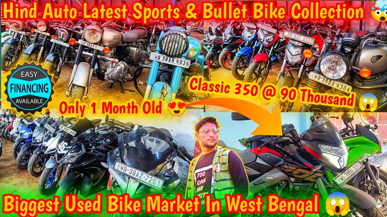 Asansol second hand bike challenging Price Collection 😱Hind auto Sports Bike & Bullet 🔥#usedbike