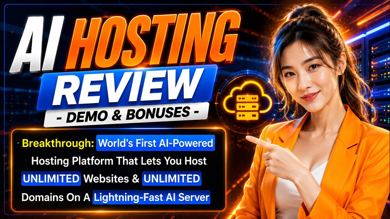 AI Hosting Review : - Full Walkthrough & OTOs, DEMO 🎁 Bonuses + AI Hosting Review