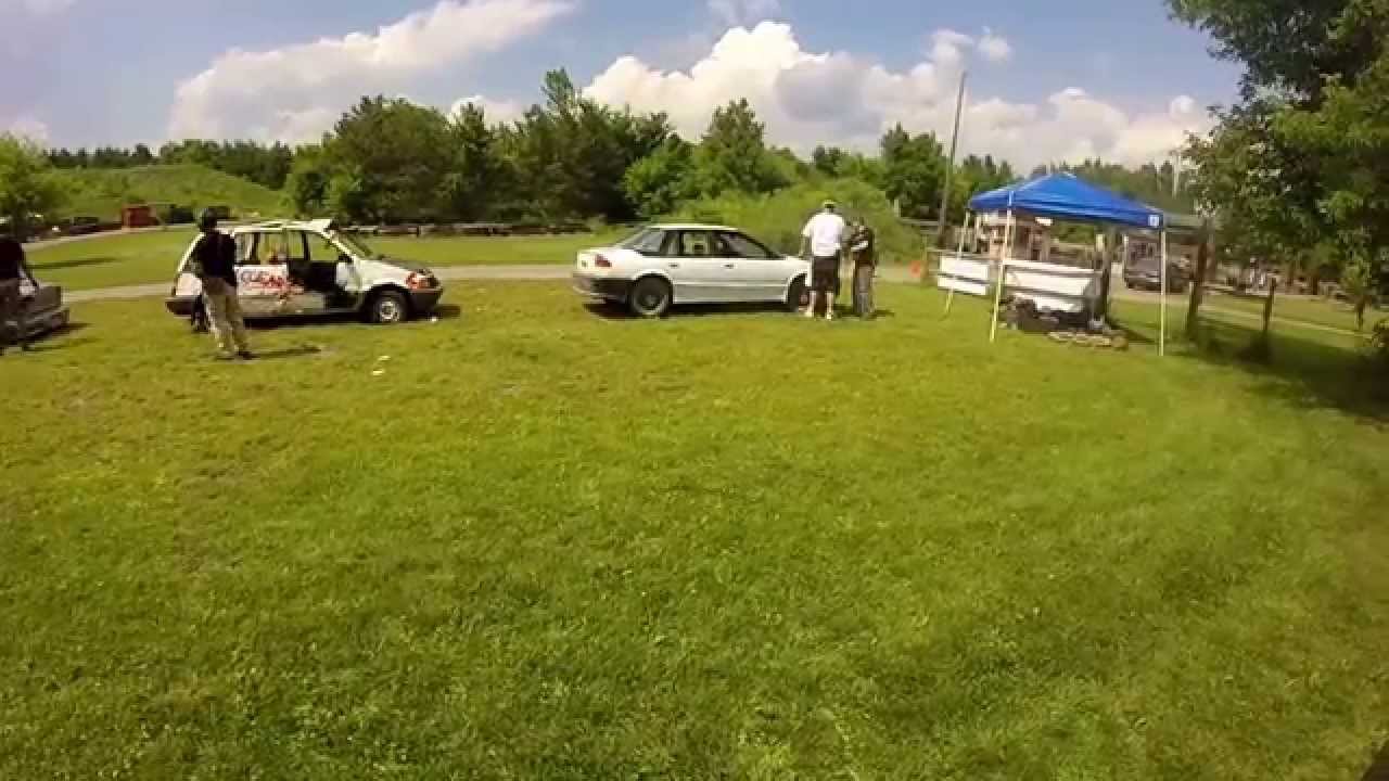 Ahlman's Delta 2015 Day 1: Video 9 of 11-Rifle Shooting Over Cars