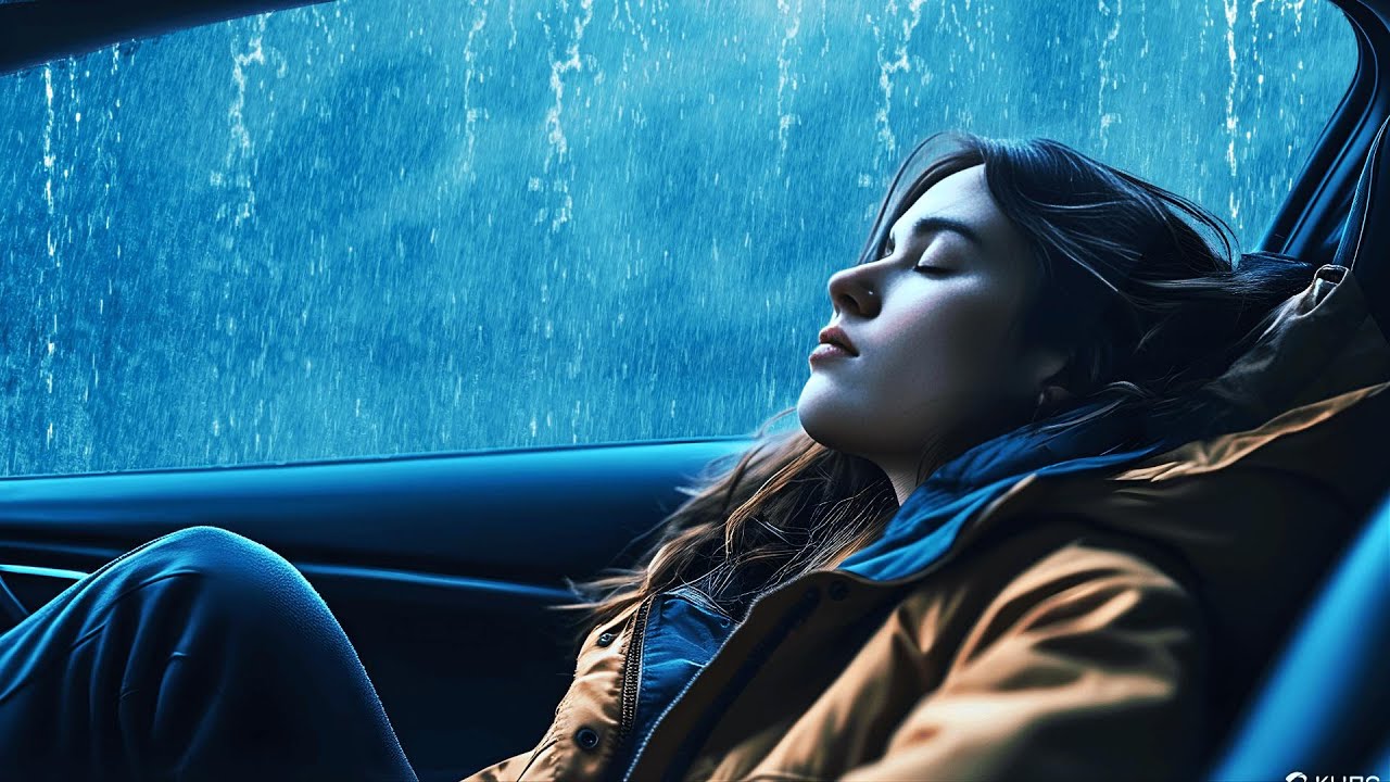 Car Rain Sounds 🚗 Soothing Rain Noise for Fast Sleep & Relaxation | Overcome Insomnia