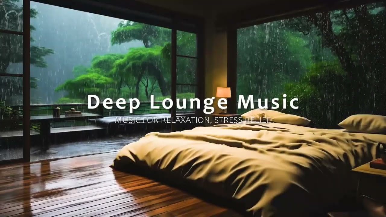 Piano and the Sound of Rain for Insomnia and Anxiety Before Bed - Easier Sleep