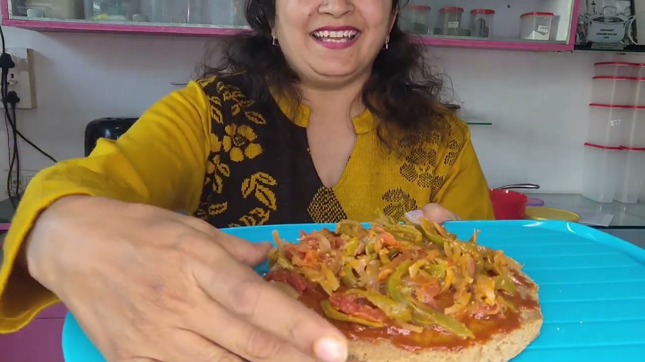 Pizza in a Tupperware Air fryer