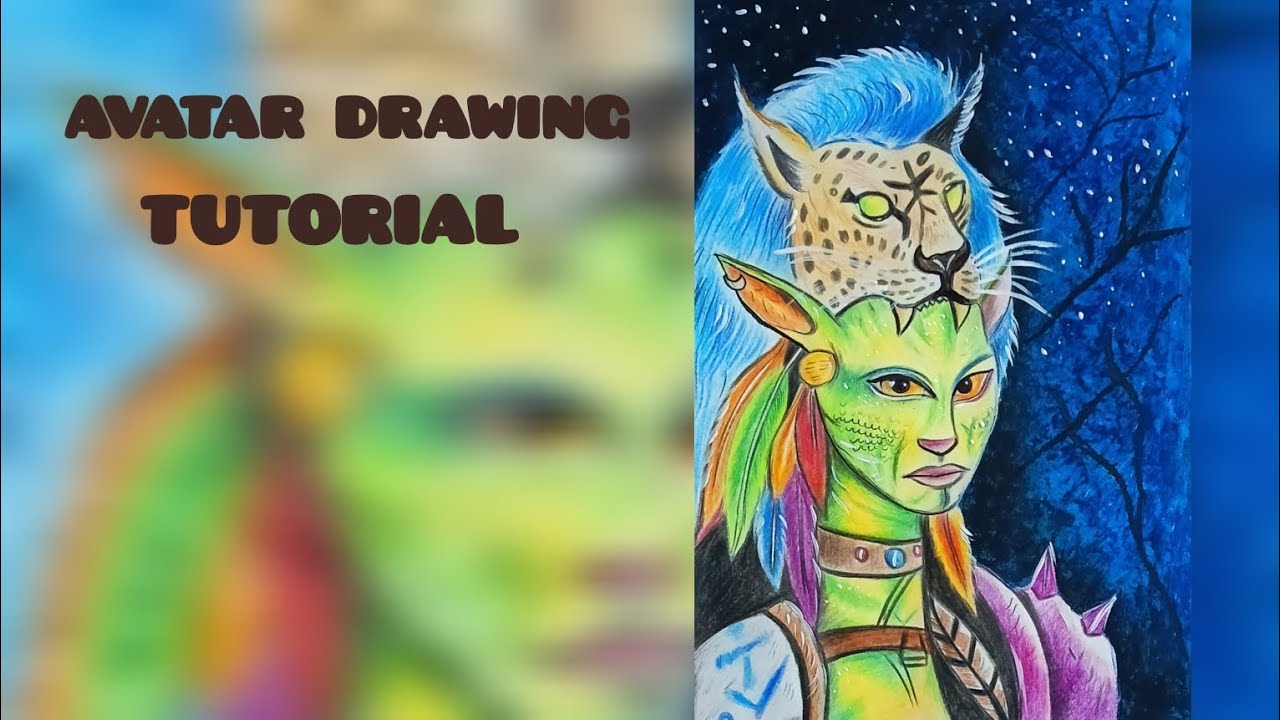 Avatar Drawing Tutorial Step By Step 
