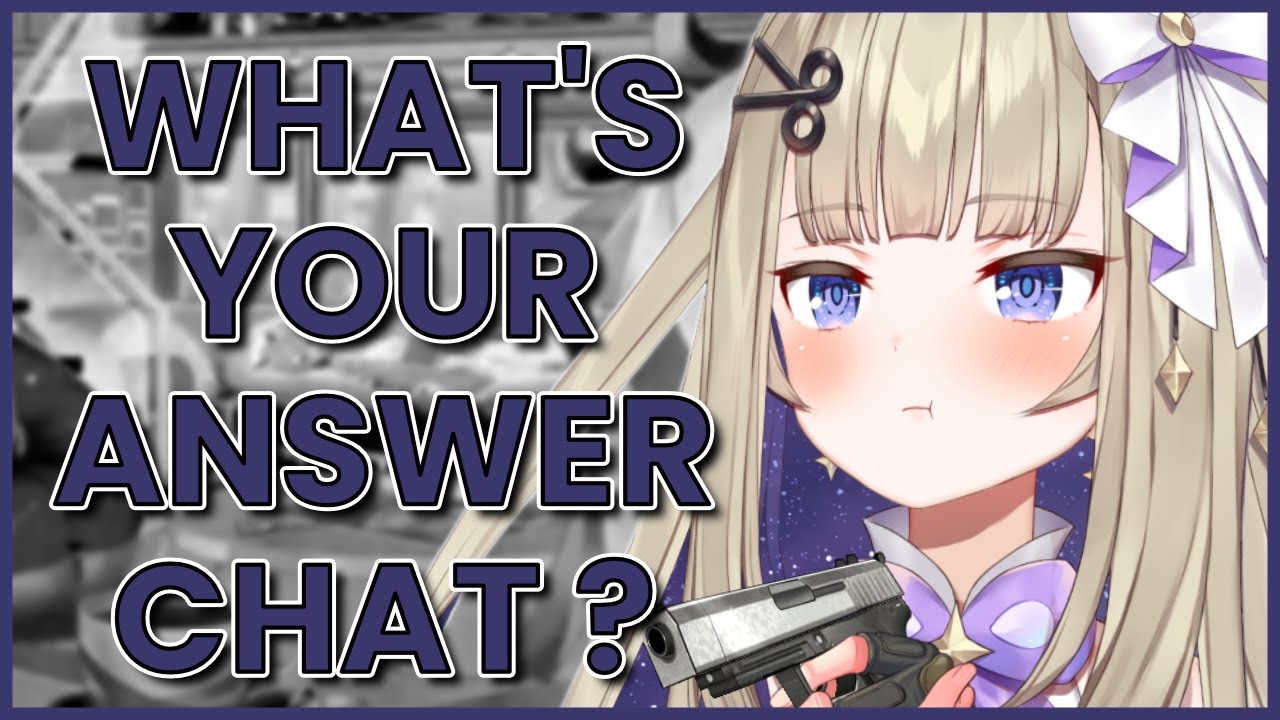 Shiina Asks a Crucial Question to Chat ?!【Amanogawa Shiina | PHASE CONNECT】