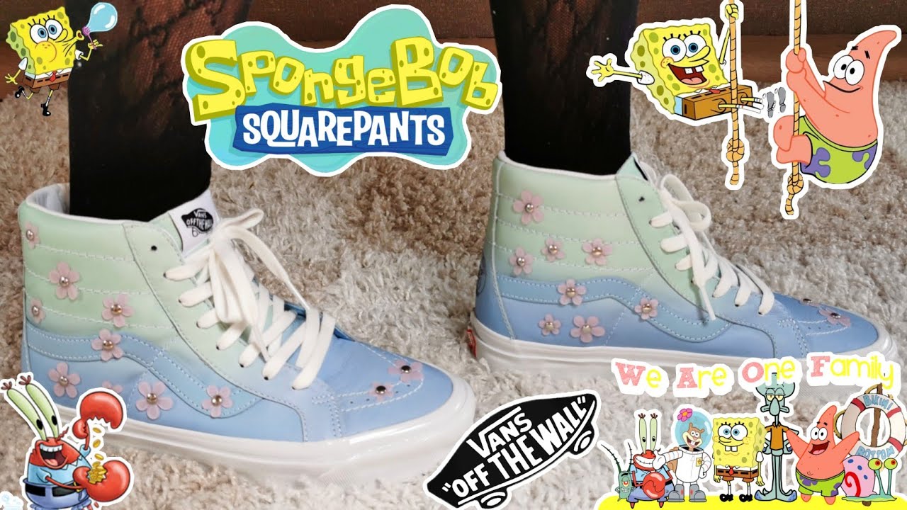 Vans x SpongeBob SK8-HI​ 38 DX / UNBOX​ &​ ON​ FEET​ / EP.162