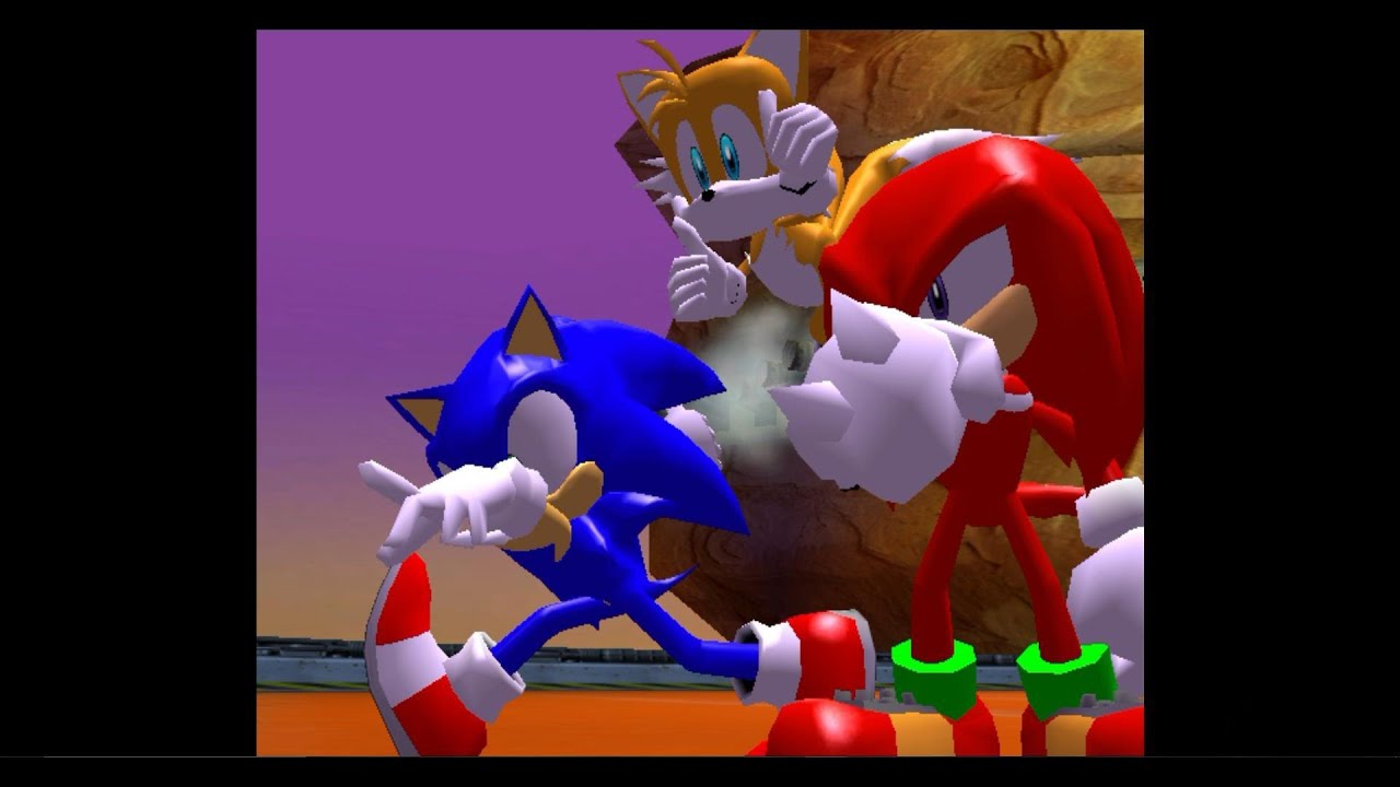 Sonic heroes ep 10 Team Sonic Bullet Station.