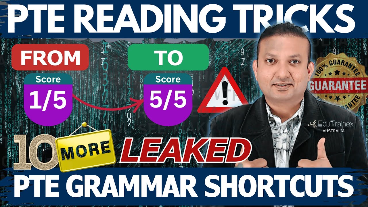 10 More Amazing Grammar Shortcuts - PTE Reading | Edutrainex